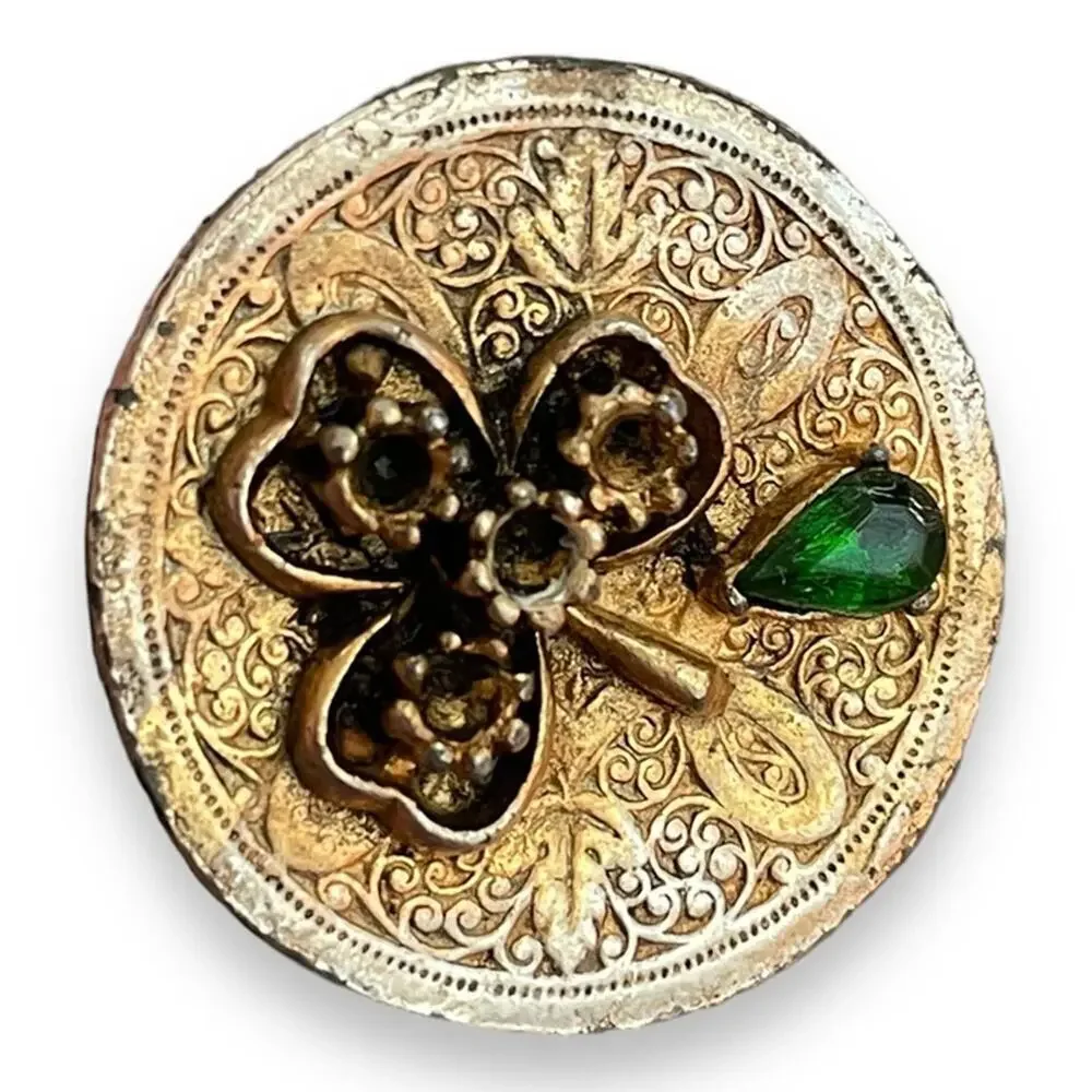Vintage clover earrings AS IS